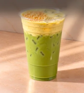 Banana Matcha at La Cafeteria