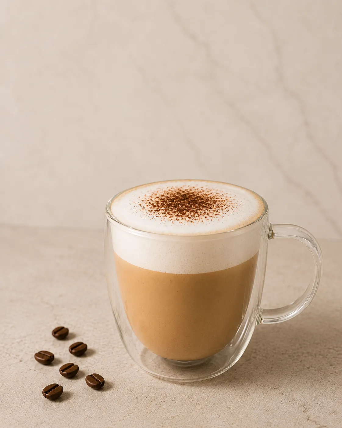 Cappuccino at La Cafeteria
