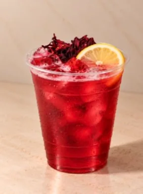 Hibiscus Refresher at La Cafeteria