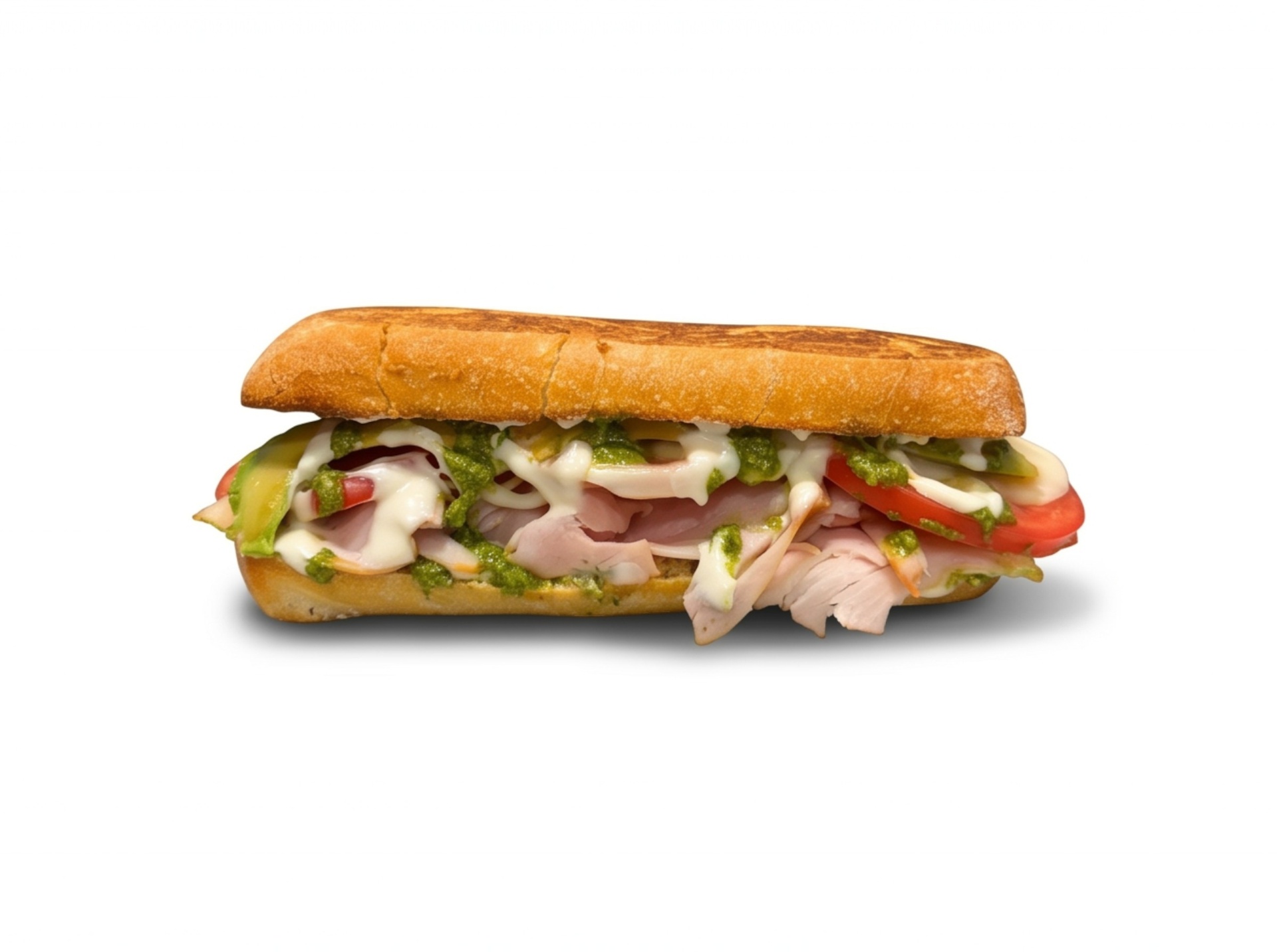 Turkey Avocado Panini at La Cafeteria