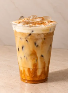 Dulce De Leche Latte at La Cafeteria