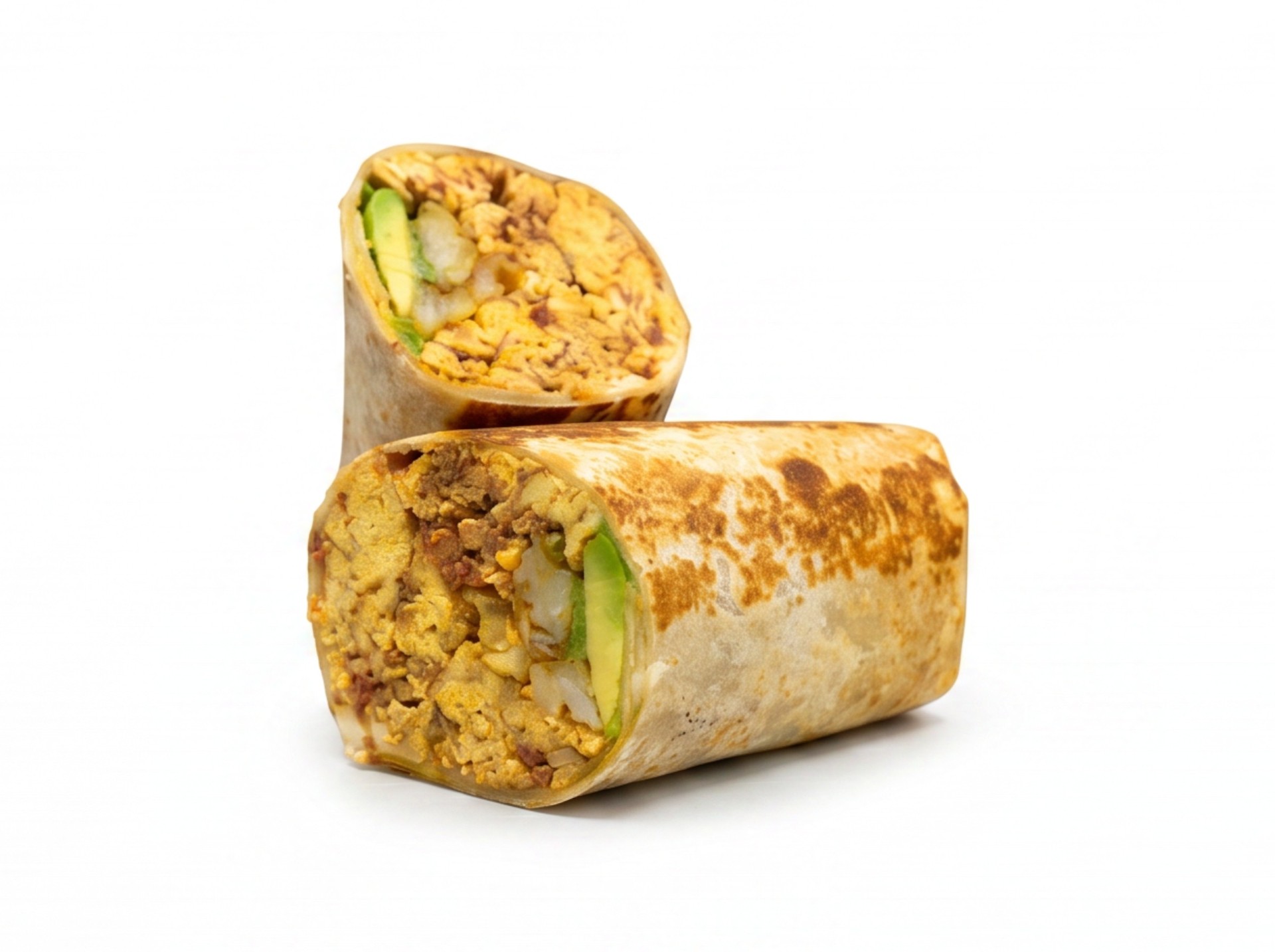 Beef Chorizo Burrito at La Cafeteria