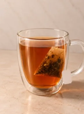 Hot Tea at La Cafeteria